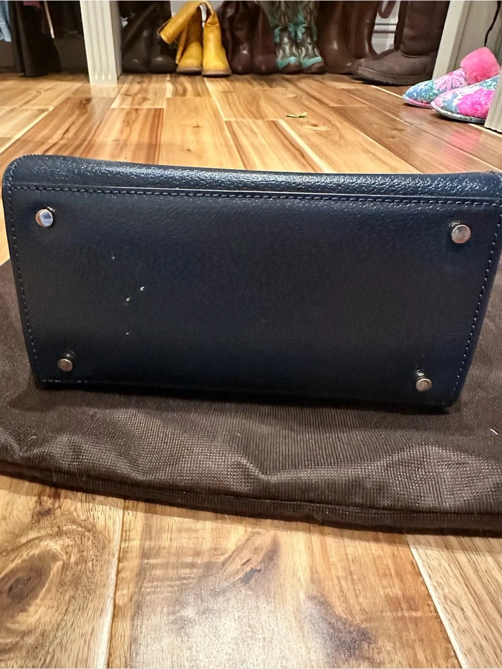 kate spade structured pebbled